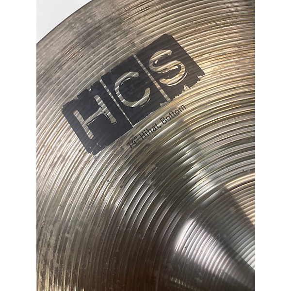 Used MEINL 14in HCS Hi Hat Bottom Cymbal