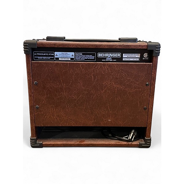 Used Behringer AT108 1X8 15W Ultracoustic Acoustic Guitar Combo Amp
