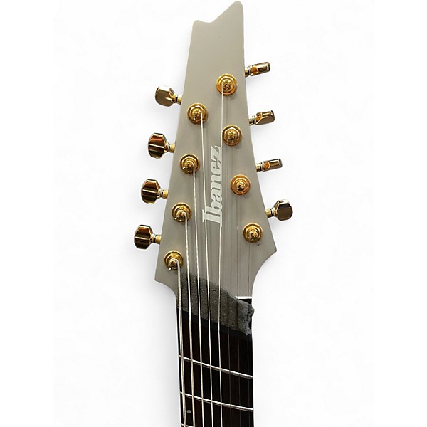 Used Ibanez RGDMS8 Classic Silver Matte Solid Body Electric Guitar