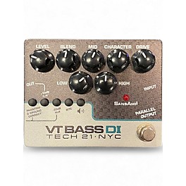 Used Tech 21 VT BASS DI Effect Pedal
