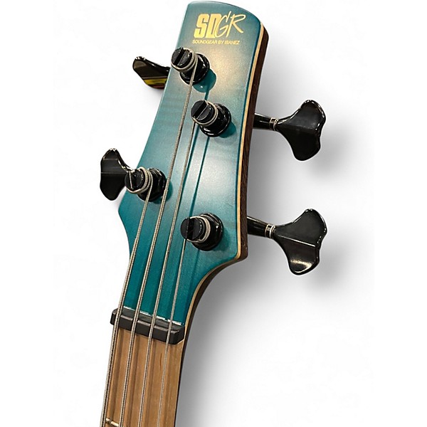 Used Ibanez SR1420B CARIBBEAN GREEN Electric Bass Guitar