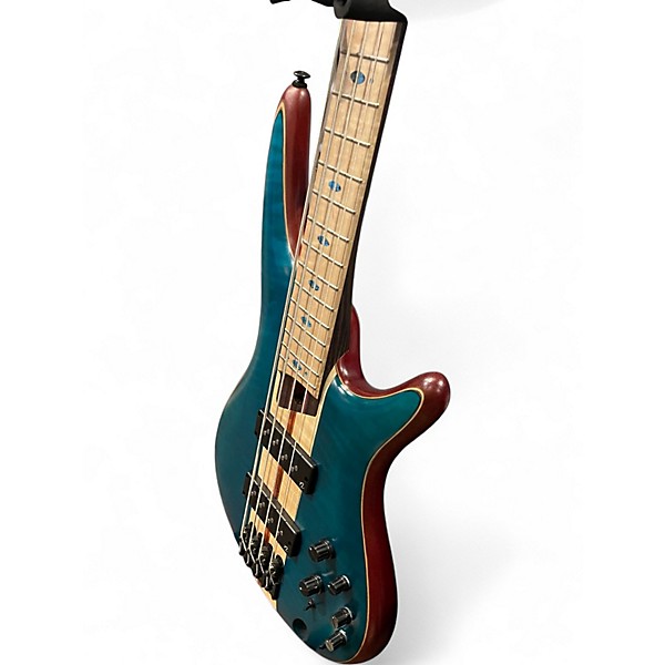 Used Ibanez SR1420B CARIBBEAN GREEN Electric Bass Guitar