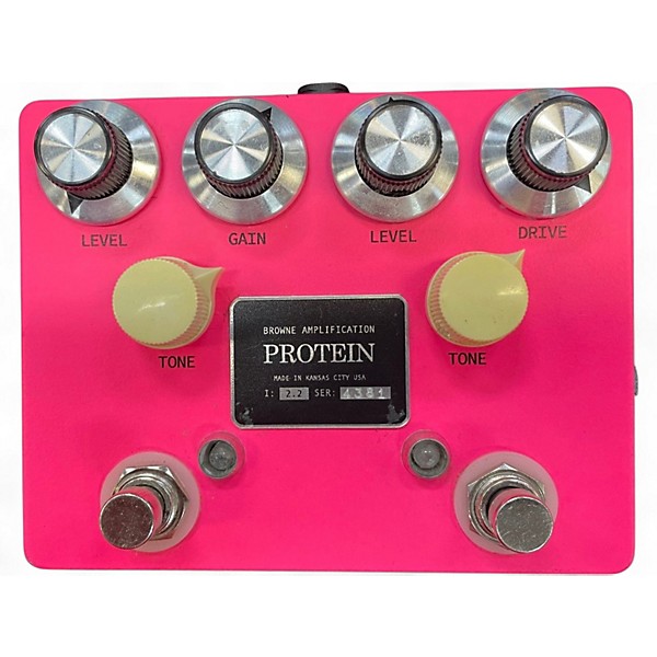 Used Browne Amplification Protein Effect Pedal