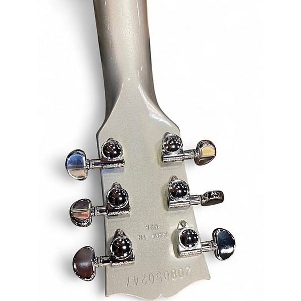 Used Gibson SG Metallic Silver Solid Body Electric Guitar