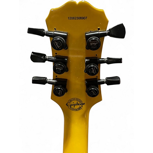 Used Epiphone Les Paul Junior TV Yellow Solid Body Electric Guitar
