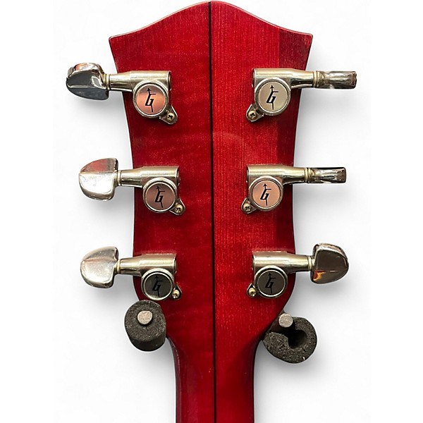 Vintage 1991 Gretsch G6119 TENNESSEE ROSE Wine Red Hollow Body Electric Guitar