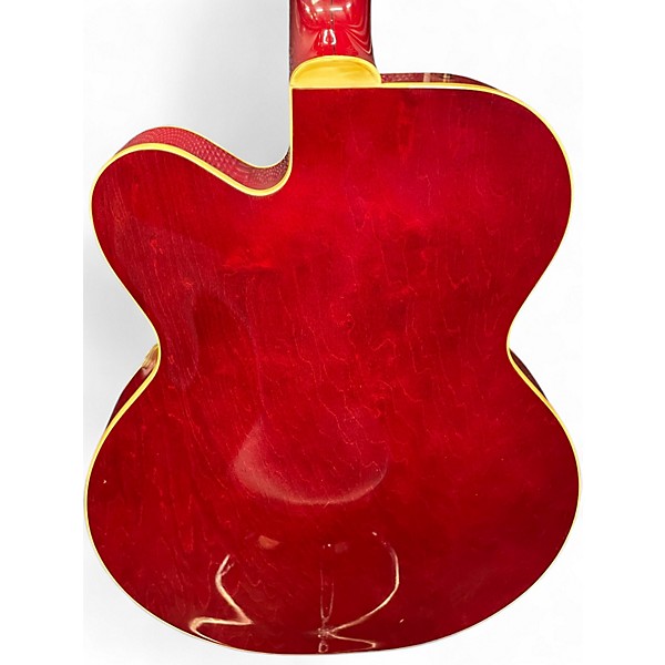 Vintage 1991 Gretsch G6119 TENNESSEE ROSE Wine Red Hollow Body Electric Guitar