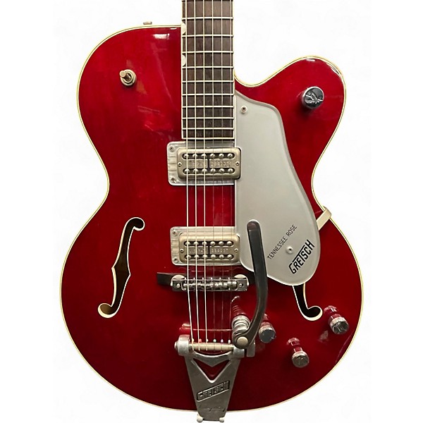 Vintage 1991 Gretsch G6119 TENNESSEE ROSE Wine Red Hollow Body Electric Guitar