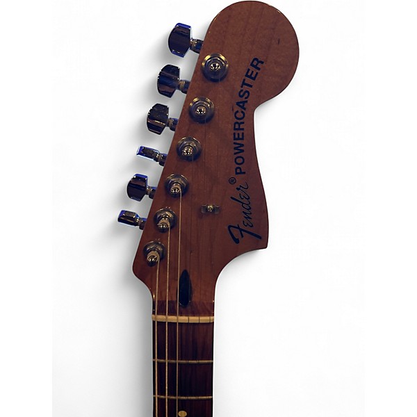 Used Fender The Powercaster Tobacco Burst Solid Body Electric Guitar