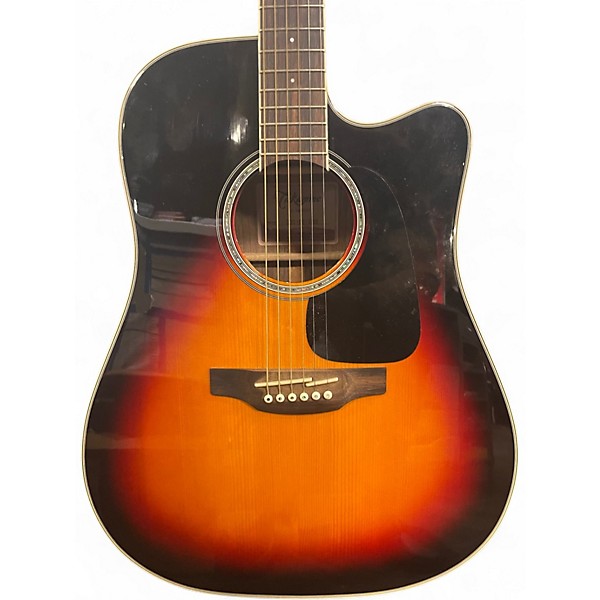 Used Takamine GD51CE 2 Color Sunburst Acoustic Guitar
