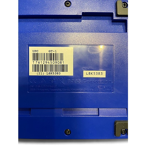 Used BOSS GT1 Effect Processor