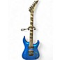 Used Jackson JS22 Dinky Blue Solid Body Electric Guitar thumbnail