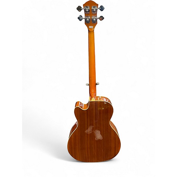 Used Fender FA450CE 3 Tone Sunburst Acoustic Bass Guitar