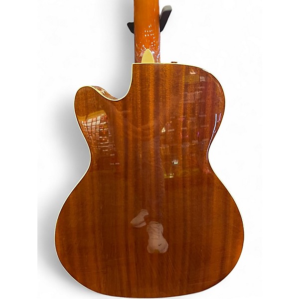 Used Fender FA450CE 3 Tone Sunburst Acoustic Bass Guitar