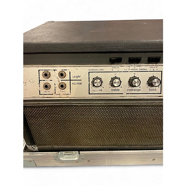 Vintage 1970s Ampeg BLACKLINE SVT Tube Bass Amp Head