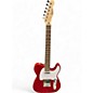 Used Squier Bullet Telecaster RED SPARKLE Solid Body Electric Guitar thumbnail