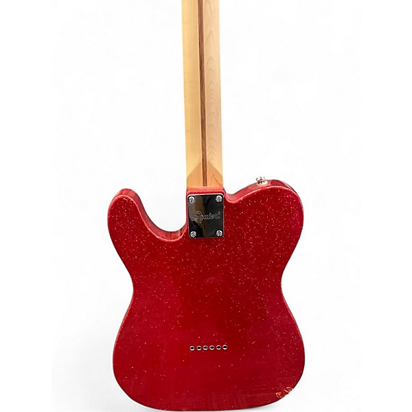 Used Squier Bullet Telecaster RED SPARKLE Solid Body Electric Guitar