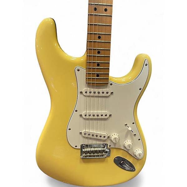 Used Fender Player Stratocaster Cream Solid Body Electric Guitar