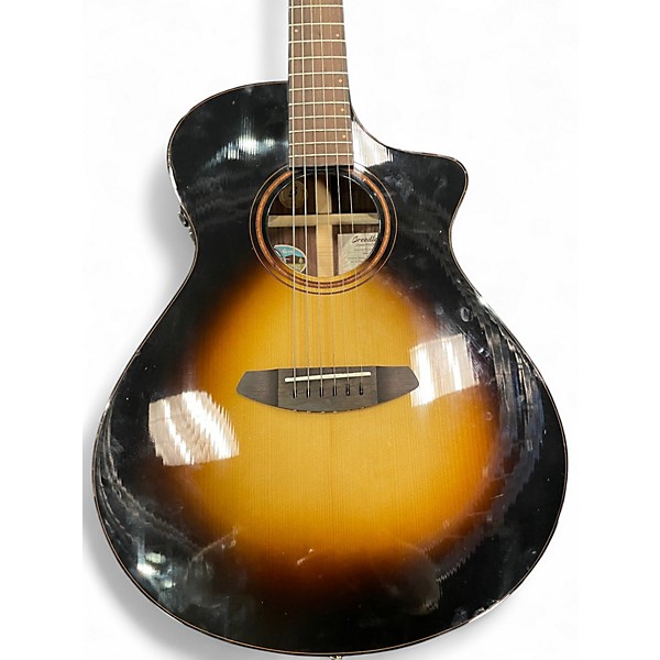 Used Breedlove Performer Pro Cocert TCE Bourbon Burst Acoustic Electric Guitar