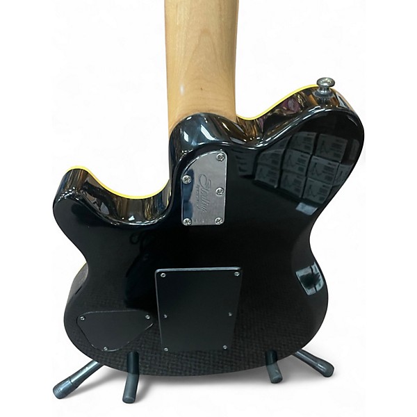 Used Sterling by Music Man AX40 YELLOW Solid Body Electric Guitar