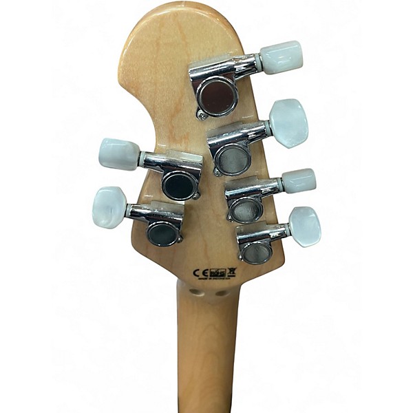 Used Sterling by Music Man AX40 YELLOW Solid Body Electric Guitar