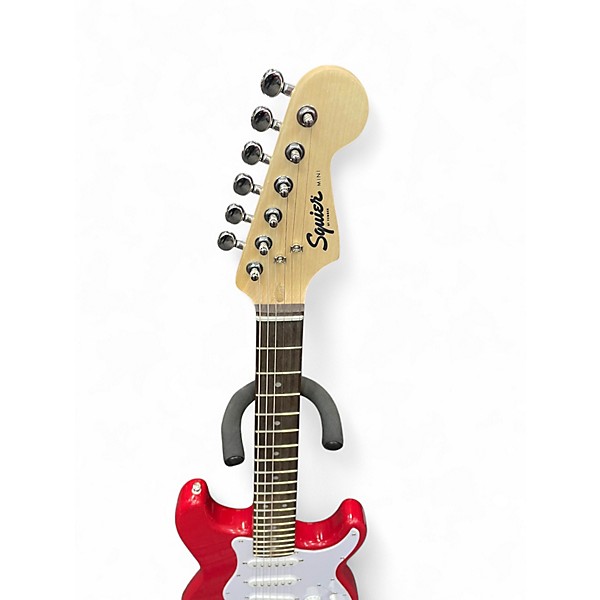 Used Squier Mini Affinity Stratocaster Candy Apple Red Electric Guitar