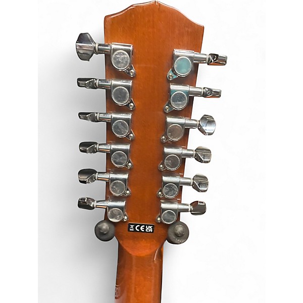 Used Fender CD140SCE Dread12 Natural 12 String Acoustic Electric Guitar