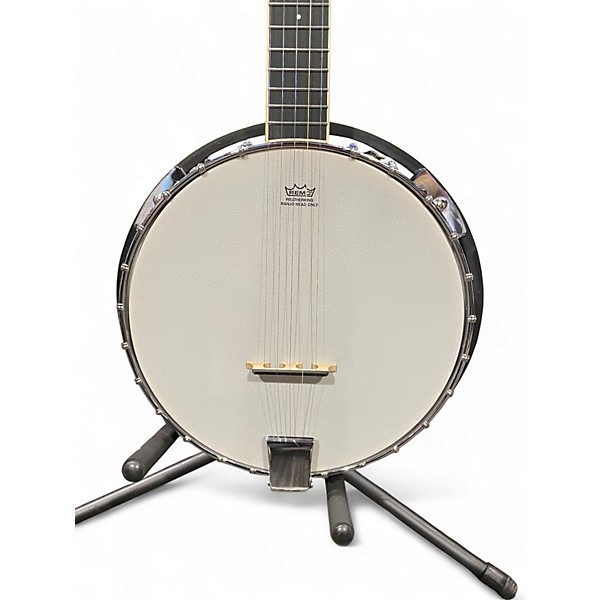 Used Vangoa 5 String Banjo Left Handed Natural Banjo
