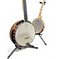 Used Vangoa 5 String Banjo Left Handed Natural Banjo