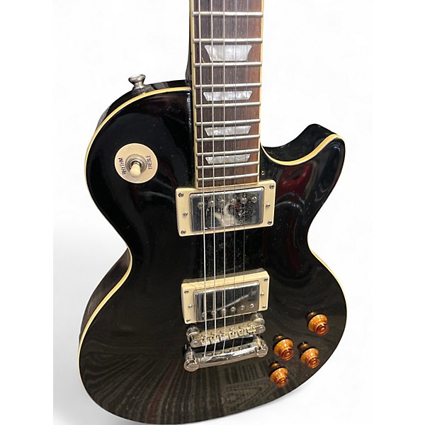 Used Epiphone Les Paul Standard Black Solid Body Electric Guitar