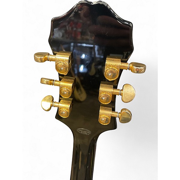 Used Epiphone Sheraton II Black Hollow Body Electric Guitar