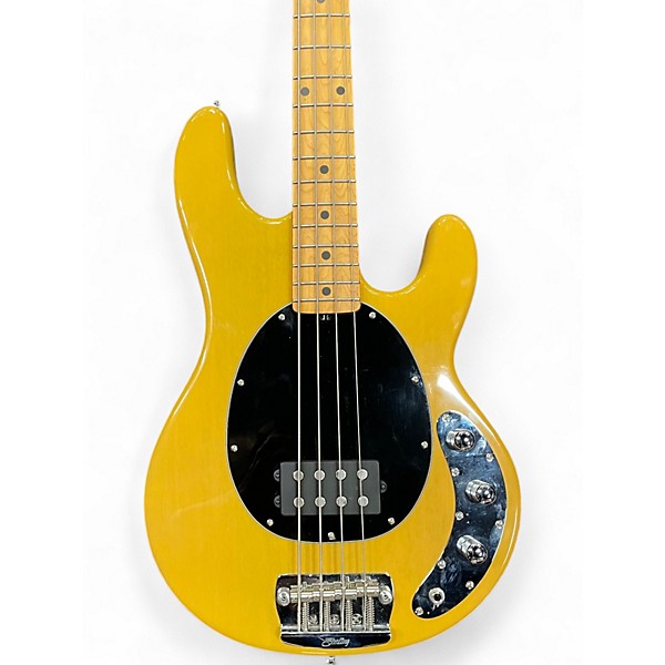 Used Sterling by Music Man Ray24CA Butterscotch Electric Bass Guitar