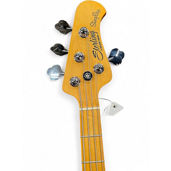 Used Sterling by Music Man Ray24CA Butterscotch Electric Bass Guitar