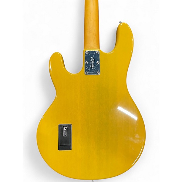 Used Sterling by Music Man Ray24CA Butterscotch Electric Bass Guitar
