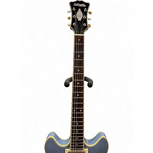 Used D'Angelico EXCEL MINI DC TOUR Blue Hollow Body Electric Guitar