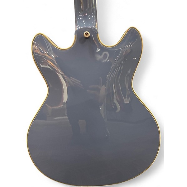 Used D'Angelico EXCEL MINI DC TOUR Blue Hollow Body Electric Guitar