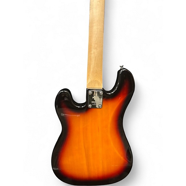 Used Donner STANDARD SERIES BASS 2 Color Sunburst Electric Bass Guitar