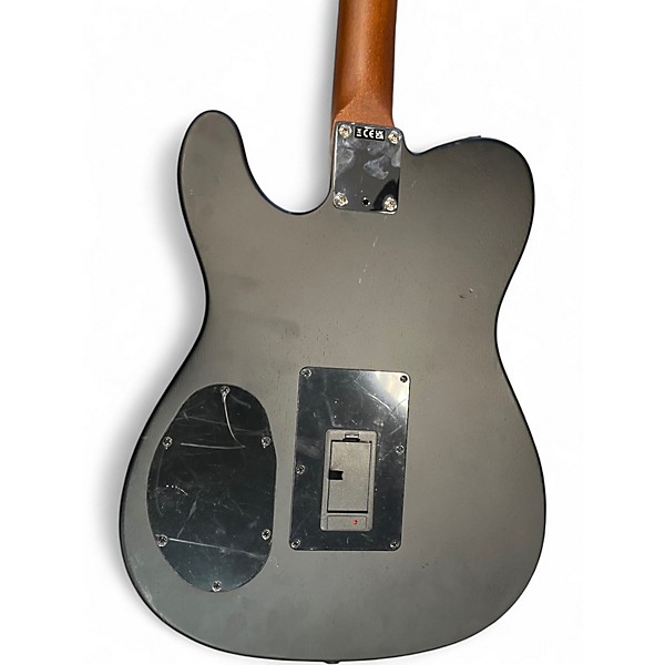 Used Fender Acoustasonic Player Telecaster Black Acoustic Electric Guitar