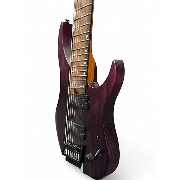 Used Legator Ghost Headless 8 Trans Purple Solid Body Electric Guitar