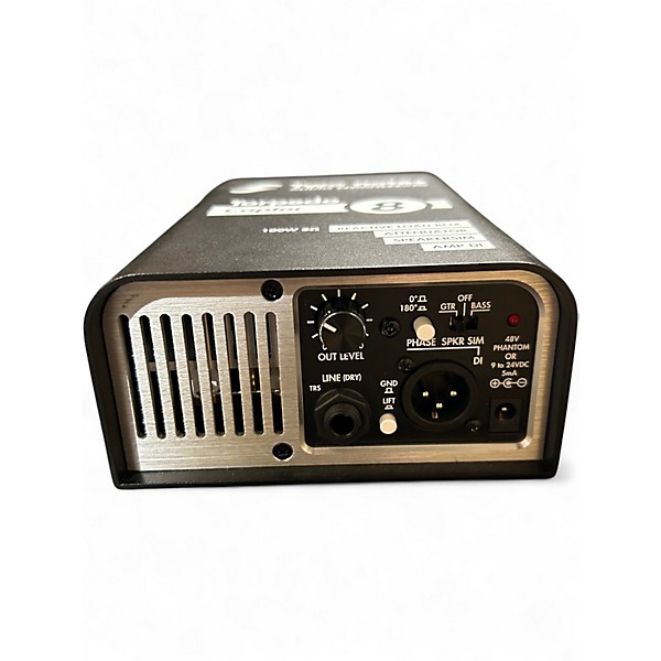 Used Two Notes Audio Engineering Torpedo Captor Loadbox/Attenuator/DI Black 8 Ohm Direct Box