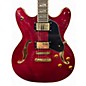 Used 2015 Washburn HB35 Candy Apple Red Hollow Body Electric Guitar