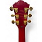 Used 2015 Washburn HB35 Candy Apple Red Hollow Body Electric Guitar