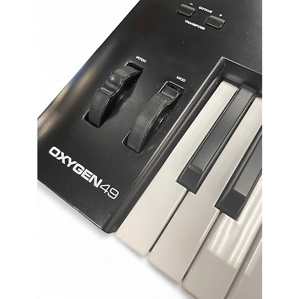 Used M-Audio Oxygen 49 Key MIDI Controller