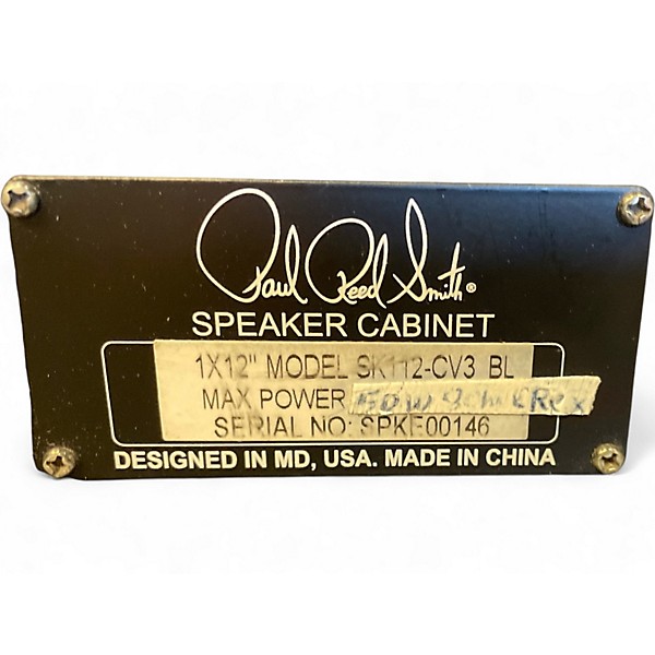 Used PRS SK112 CV3 Guitar Cabinet