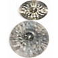Used SABIAN 15in Artisan Vault Medium Hi-Hat Pair Brilliant Cymbal