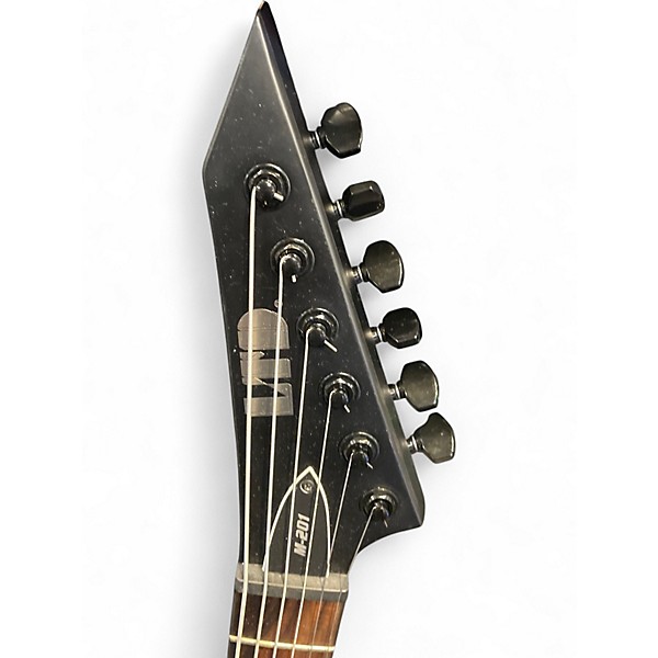Used ESP LTD M201 Flat Black Solid Body Electric Guitar