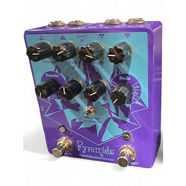 Used EarthQuaker Devices Pyramids Stereo Flanging Device Effect Pedal