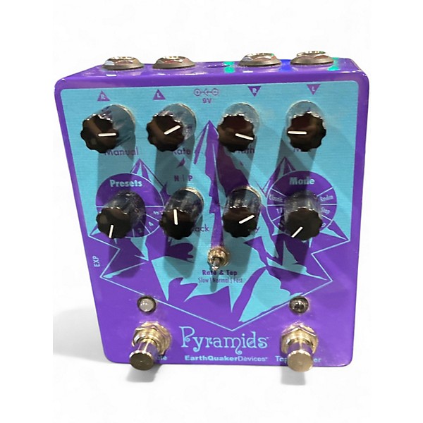Used EarthQuaker Devices Pyramids Stereo Flanging Device Effect Pedal