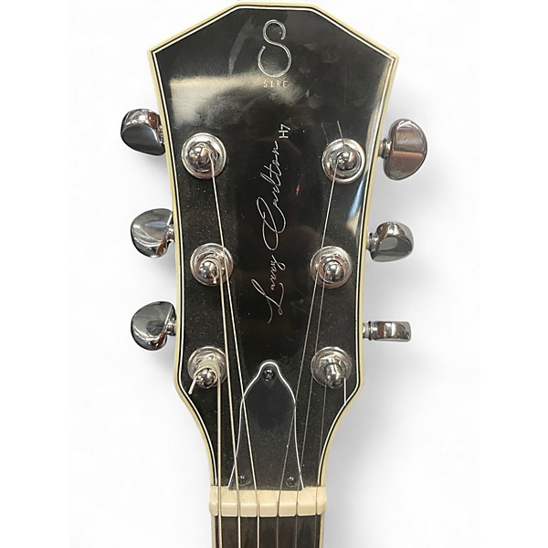 Used Larry Carleton H7 Cherry Sunburst Hollow Body Electric Guitar