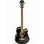 Used Ibanez AEB5E Black Acoustic Bass Guitar thumbnail